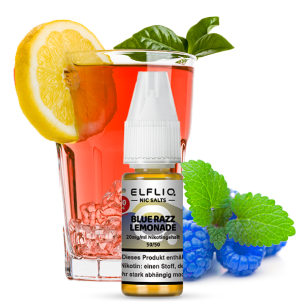 ELFBAR Blue Razz Lemonade Nikotinsalzliquid - Elfliq