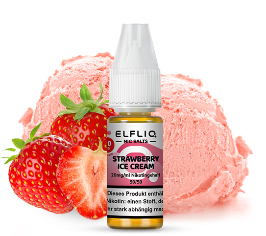 ELFBAR Strawberry Ice Cream Nikotinsalzliquid - Elfliq